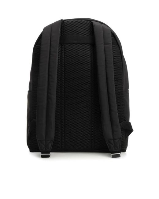 DIESEL Black Multiple Pockets Backpack for men