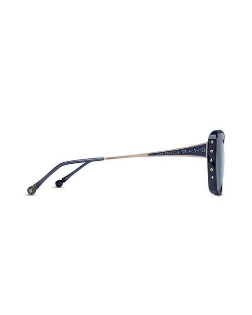 Matsuda Blue Full Frame Sunglasses for men
