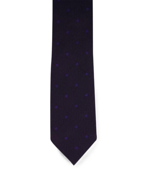 Tom Ford Blue Printed Tie for men
