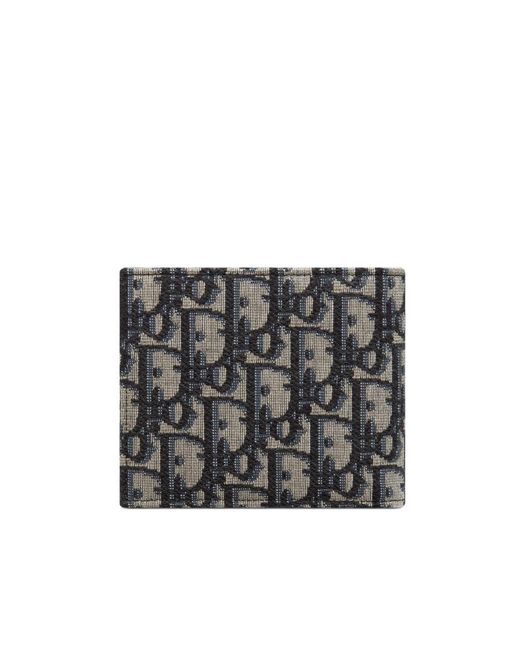 Dior Black Compact Wallet for men