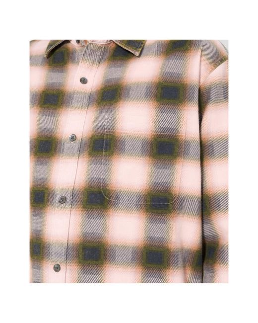 Stussy Natural Plaid Shirt for men
