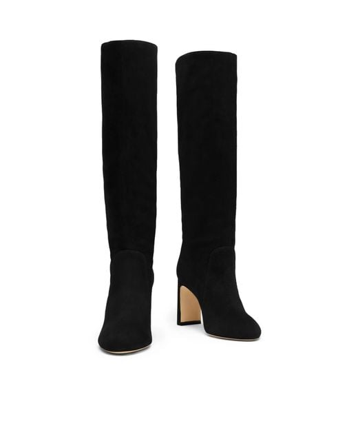 Stuart Weitzman Black Babette Tubo Boot 85