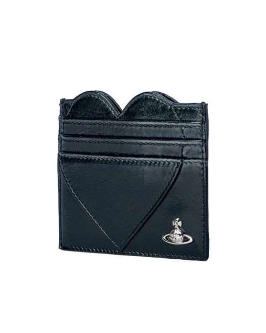 Vivienne Westwood Blue Heart Card Holder