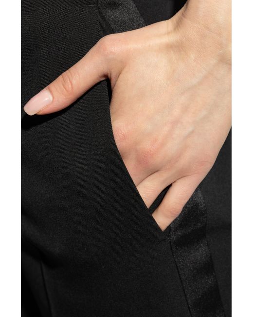 J.W. Anderson Black Jw Anderson Tuxedo Trousers