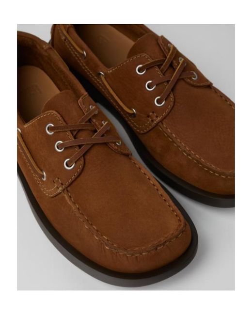 Camper Brown Don Moccasins for men
