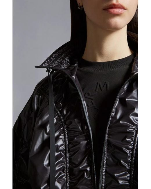 Moncler Black Doride Zip-Up Jacket