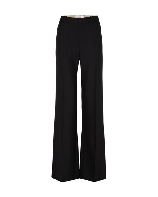 Chloé Black Belt-Loop Casual Pants