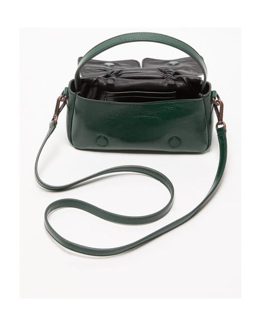 Acne Green Multipocket Crossbody Bag