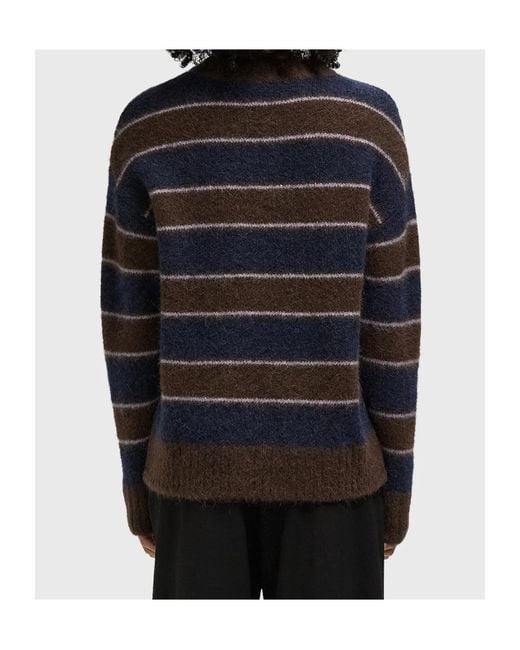 Samsøe & Samsøe Blue Striped Sweater