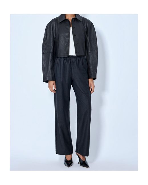 Rohe Blue Relaxed Straight-Leg Pants