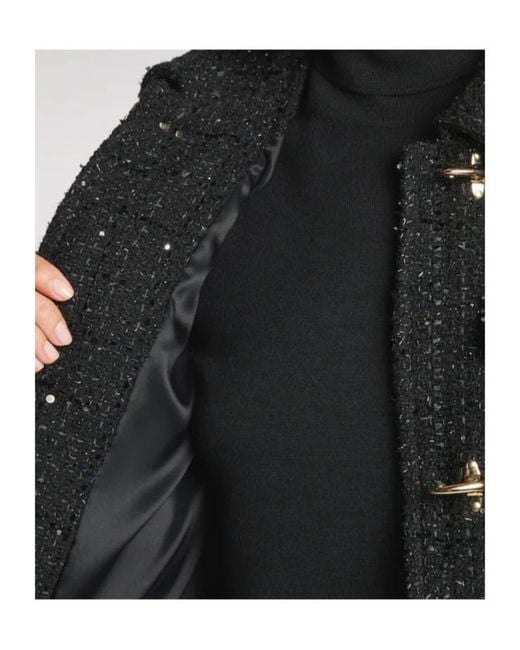 Fay Black 3 Ganci Jacket