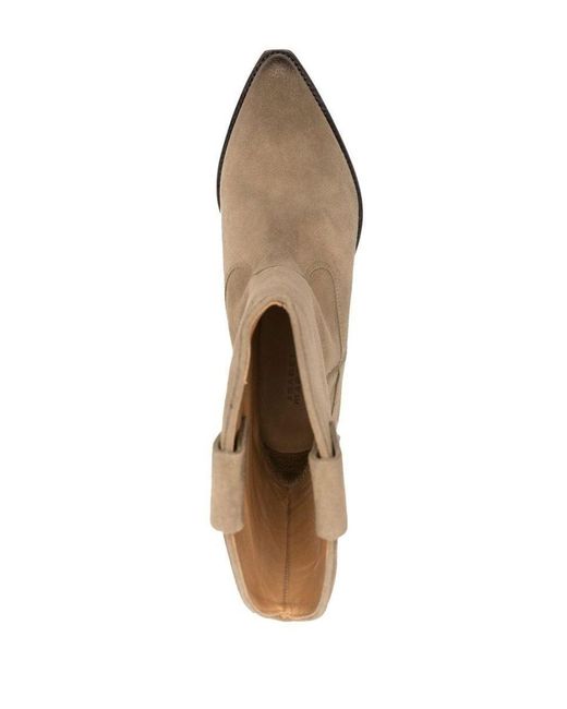 Isabel Marant Black Duerto Ankle Boots