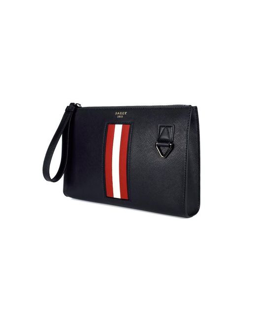 Bally Black 'Makid' Clutch Bag for men