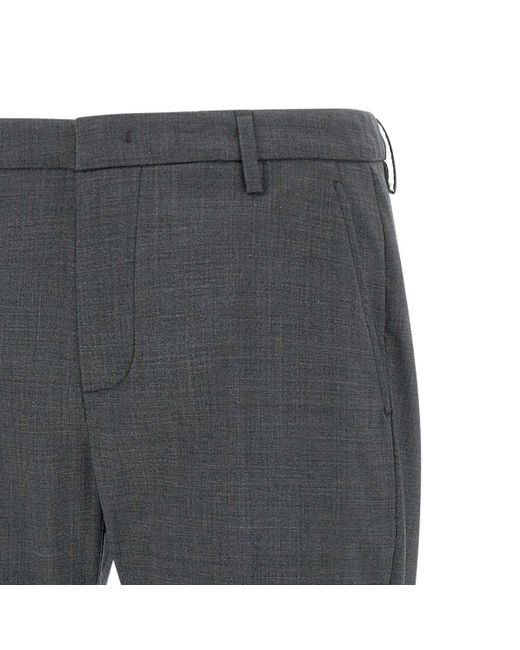Dondup Gray Gaubert Slim Fit Pants for men