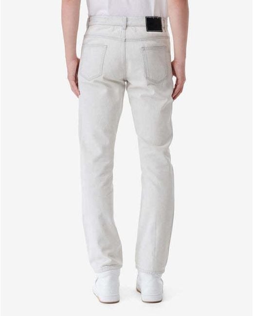 IRO Gray Belt-Loop Casual Pants for men