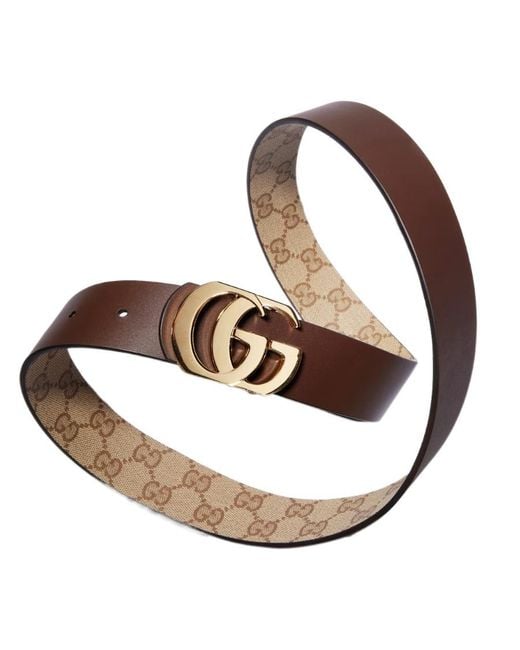 Gucci Multicolor Gg Marmont Reversible Belt for men
