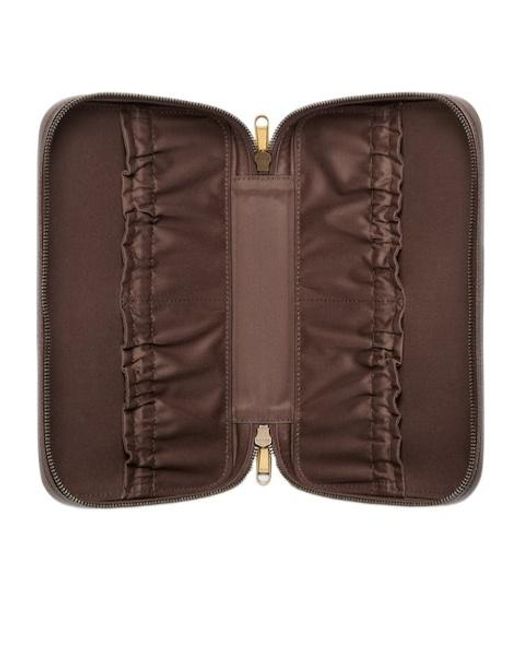 Gucci Brown Savoy Medium Beauty Case