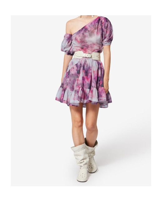 Isabel Marant Purple Vyldy Dress