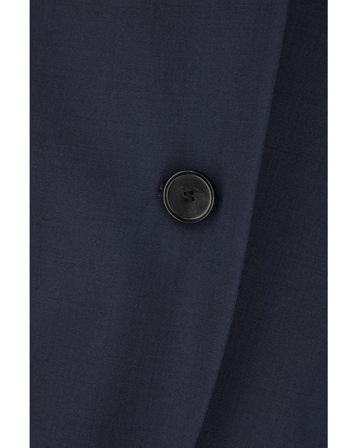 Boss Blue Single-Breasted Jacket