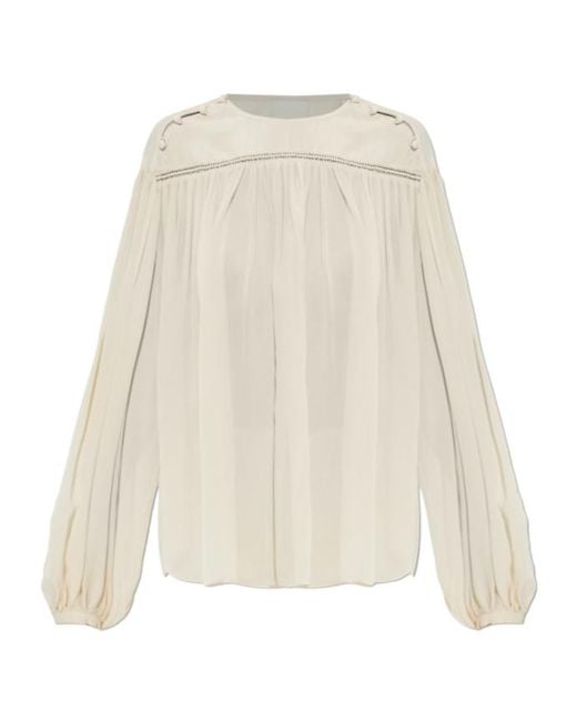 Isabel Marant Natural Nuna Top