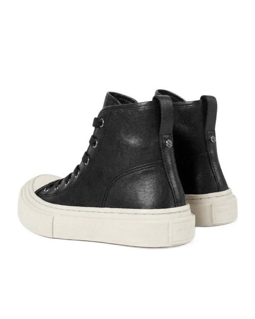 Ann Demeulemeester Black Ycke Vulcanised Sneakers for men