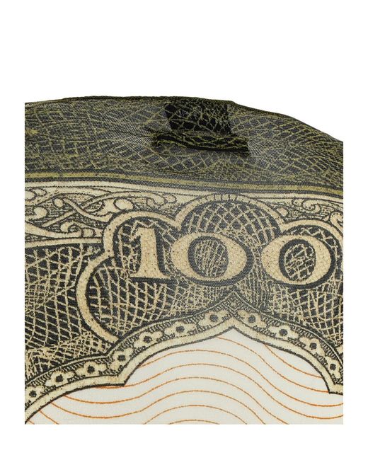 Jean Paul Gaultier Green Re-Edition Cartouche Printed Top