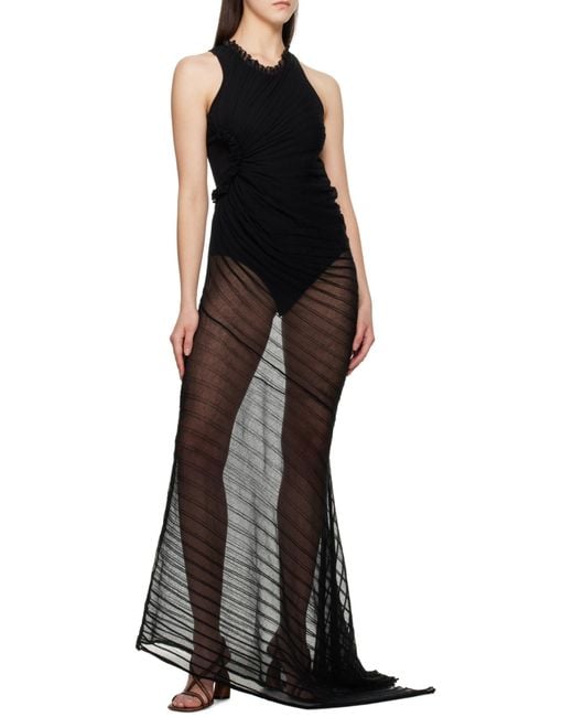 Victoria Beckham Black Sleeveless Dress