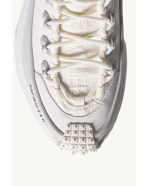 Moncler White Trailgrip Lite3 Lace-Up Sneakers
