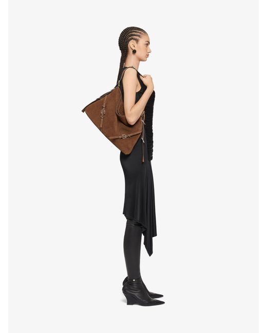 Givenchy Brown Medium Voyou Bag