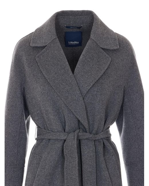 Max Mara Gray 'S Elisa Belted Coat