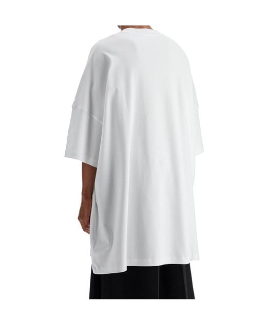 Moschino White Short-Sleeved T-Shirt for men