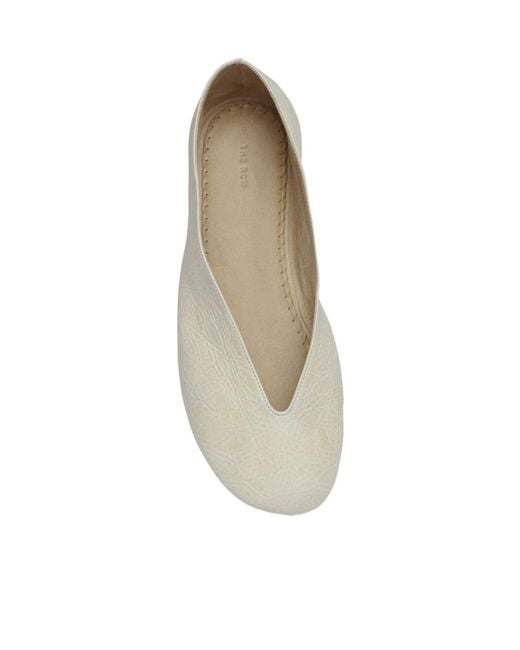 The Row White Fay Flat Two