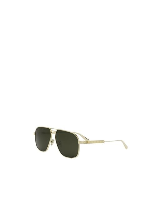 Dior Metallic Eyewear Aviator Frame Sunglasses