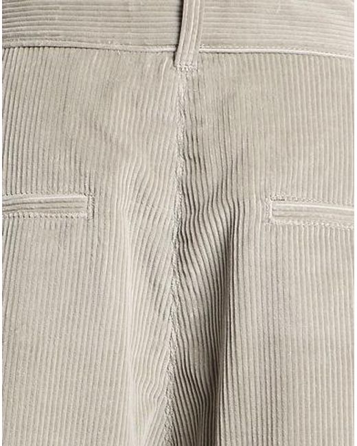 Max Mara Gray Wide-Leg Trousers