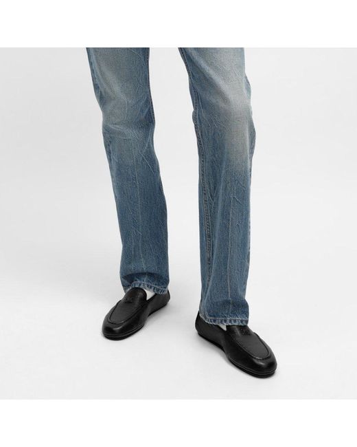 Céline Black Adam Loafer With Triomphe for men