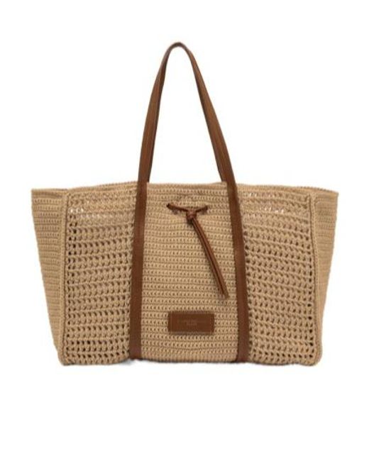 Gianni Chiarini Brown Double Handle Shoulder Bag