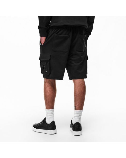 Moose Knuckles Black Fitted Shorts for men
