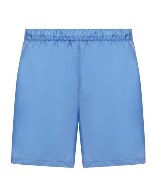 Prada Blue Re-Nylon Swim Shorts for men