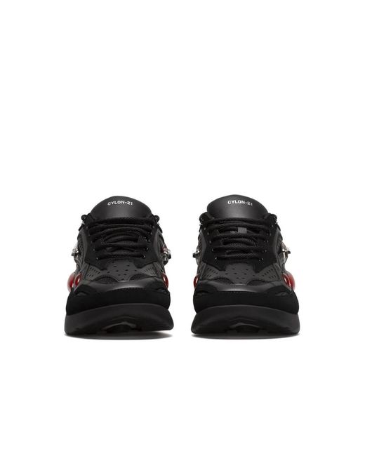 Raf Simons Black Cylon Low-Top Sneakers for men