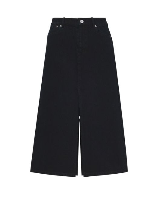 Proenza Schouler Blue Denim Skirt