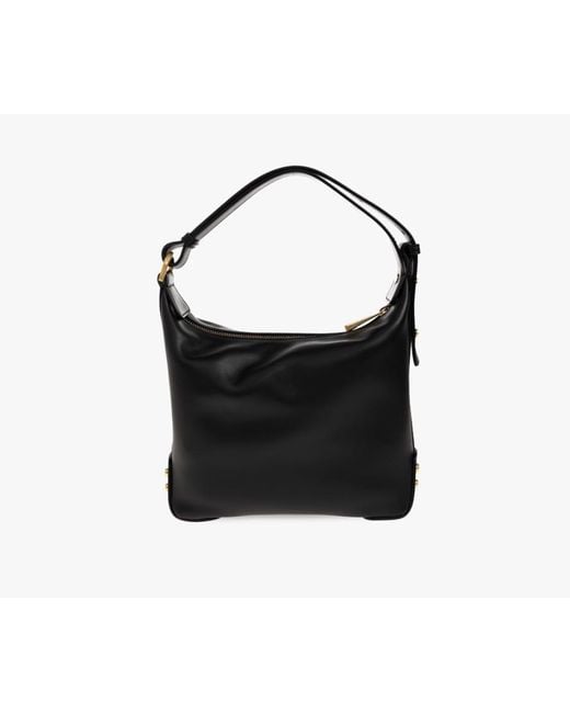 Tod's Black Zippered Shoulder Bag