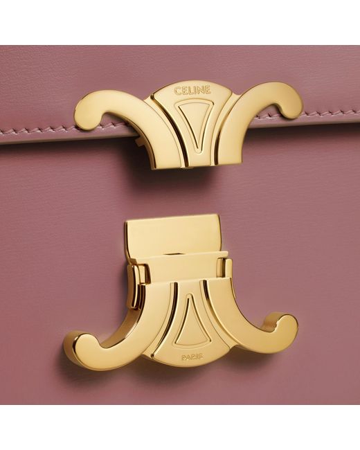Céline Purple Teen Triomphe Bag