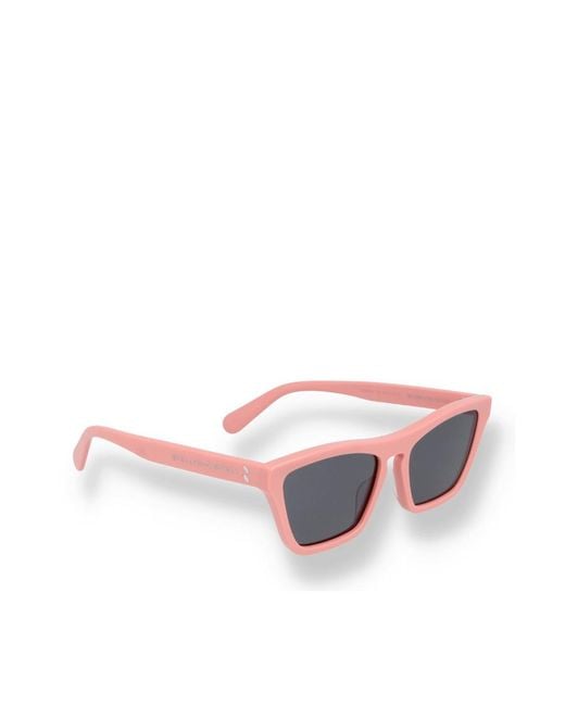 Stella McCartney Blue Eyewear Cat-Eye Frame Sunglasses for men