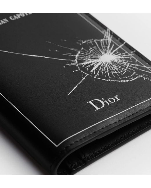 Dior Black Passport Cover for men
