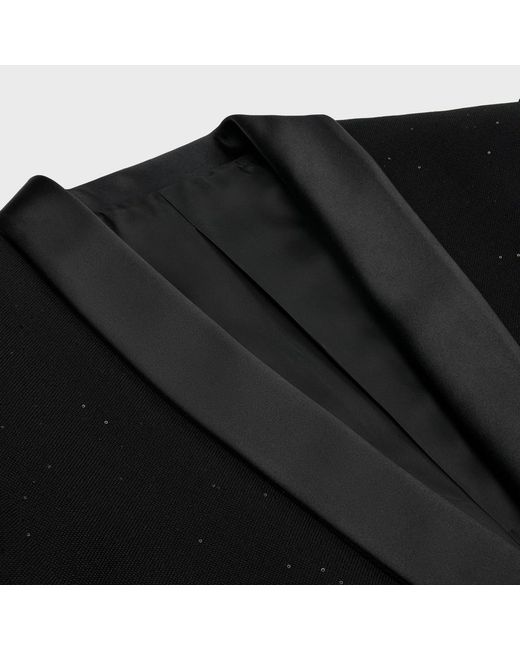 Céline Black Jude Tux Jacket