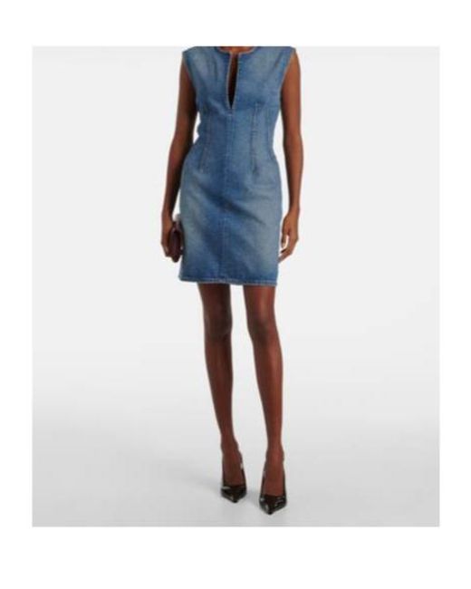 Stella McCartney Blue Denim Minidress