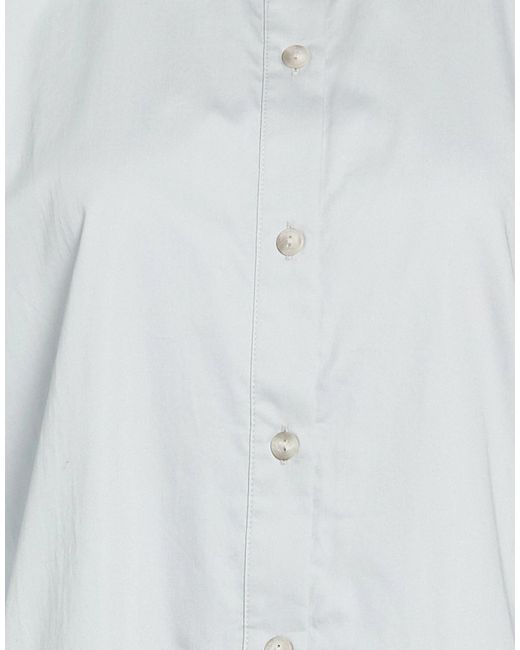 Max Mara Blue Solid Colour Shirts