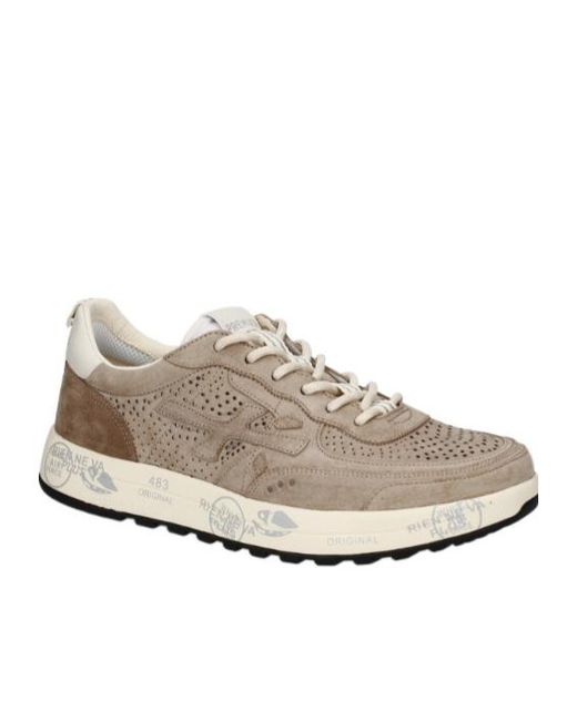 Premiata Gray Sneakers Nous for men
