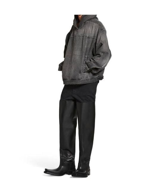 Balenciaga Gray Giacca Pull-Over Da Uomo for men