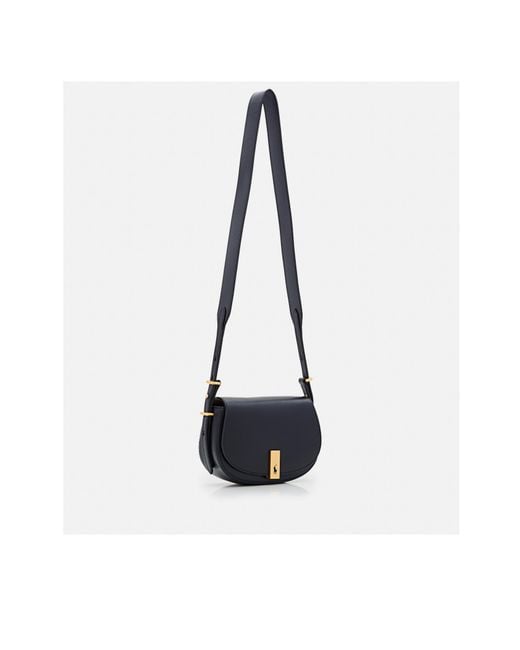 Polo Ralph Lauren White Mini Polo Id Foldover Top Crossbody Bag